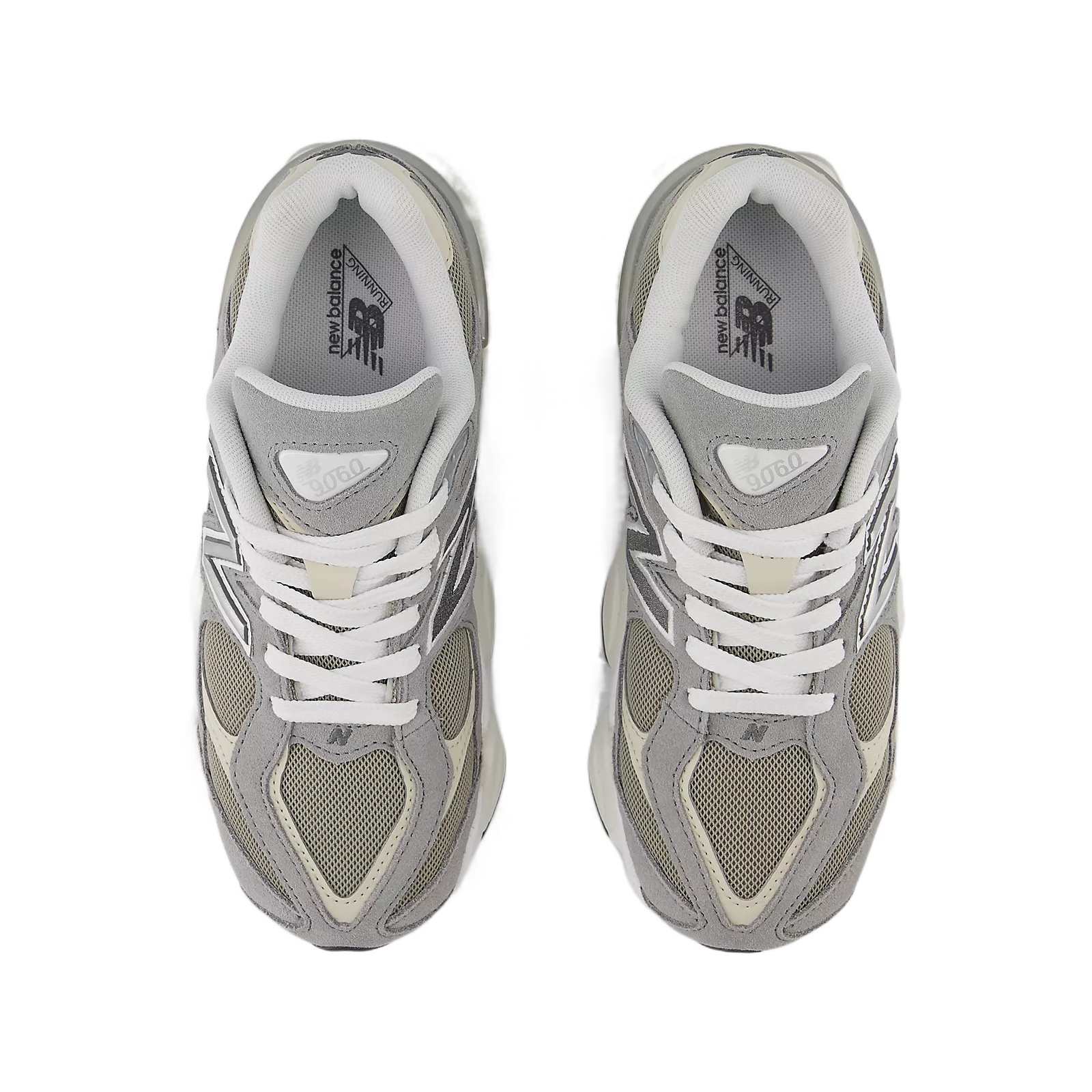 New Balance 9060 Round-head Sneakers In Gray