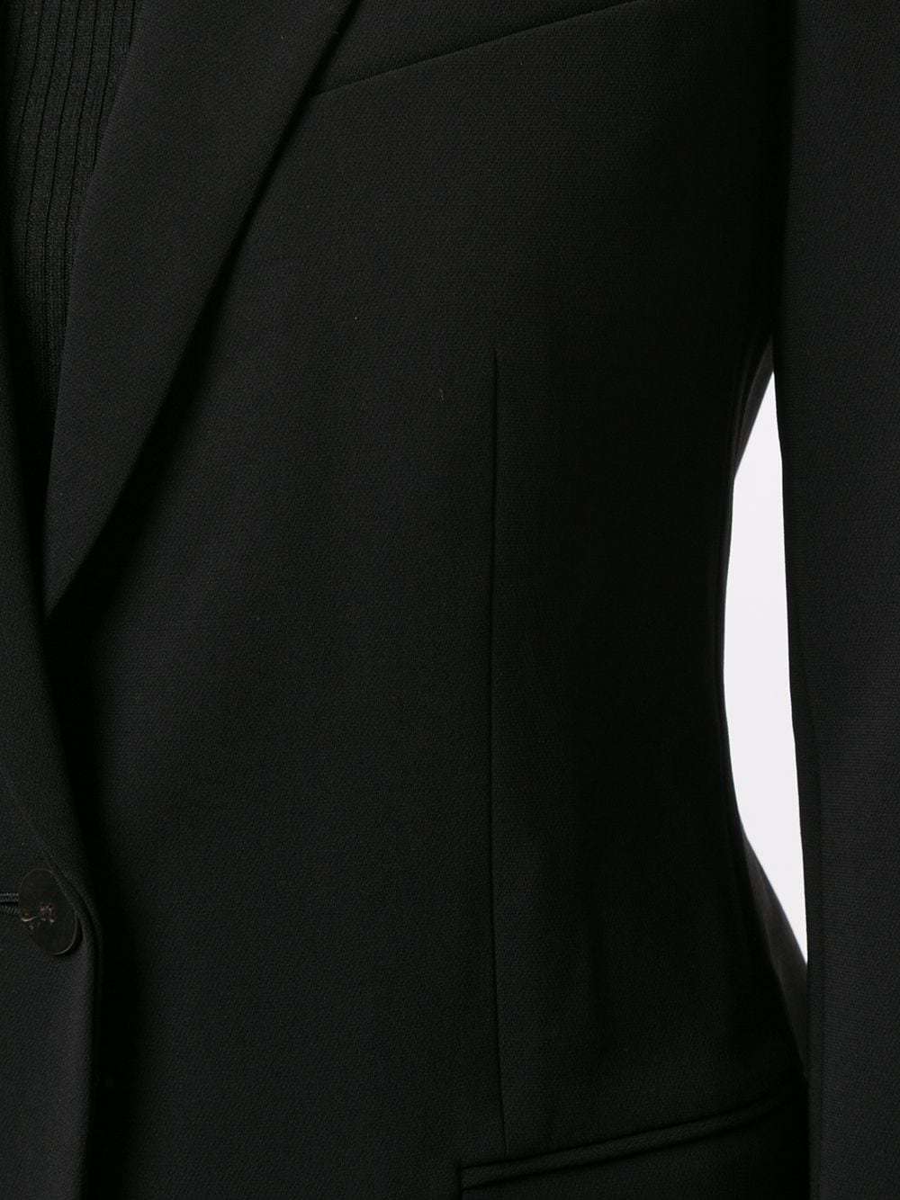 Theory Single Breasted Tailored Blazer In Black