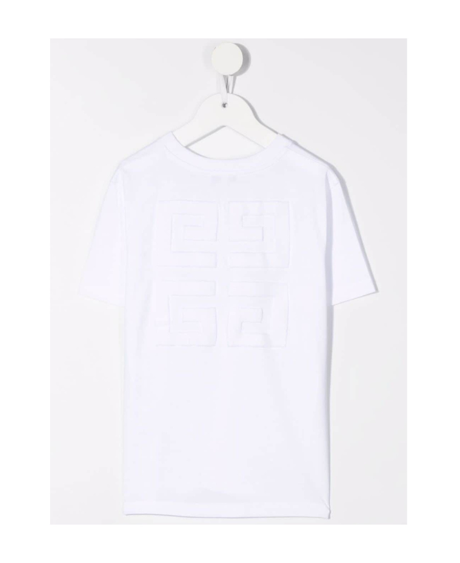 Givenchy 4g Motif Cotton T-shirt In White
