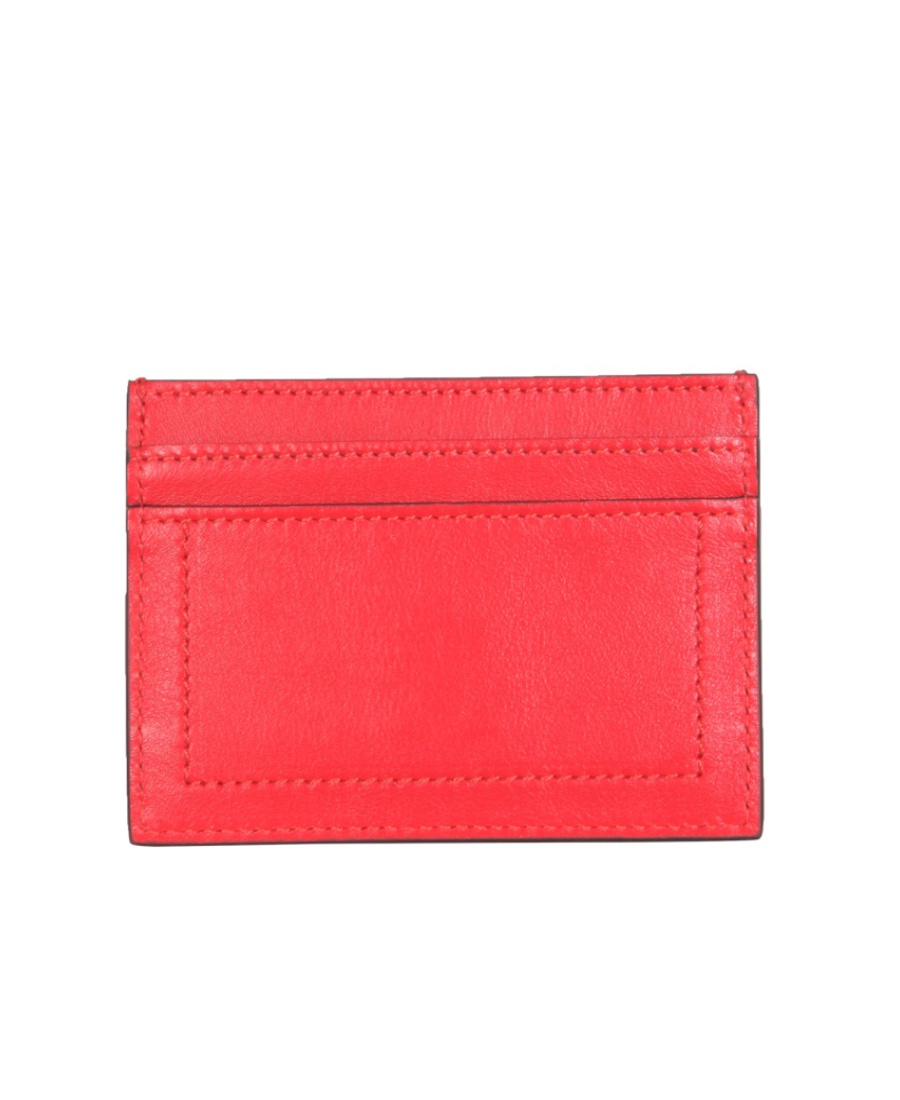 Moschino Logo Signage Clip In Red