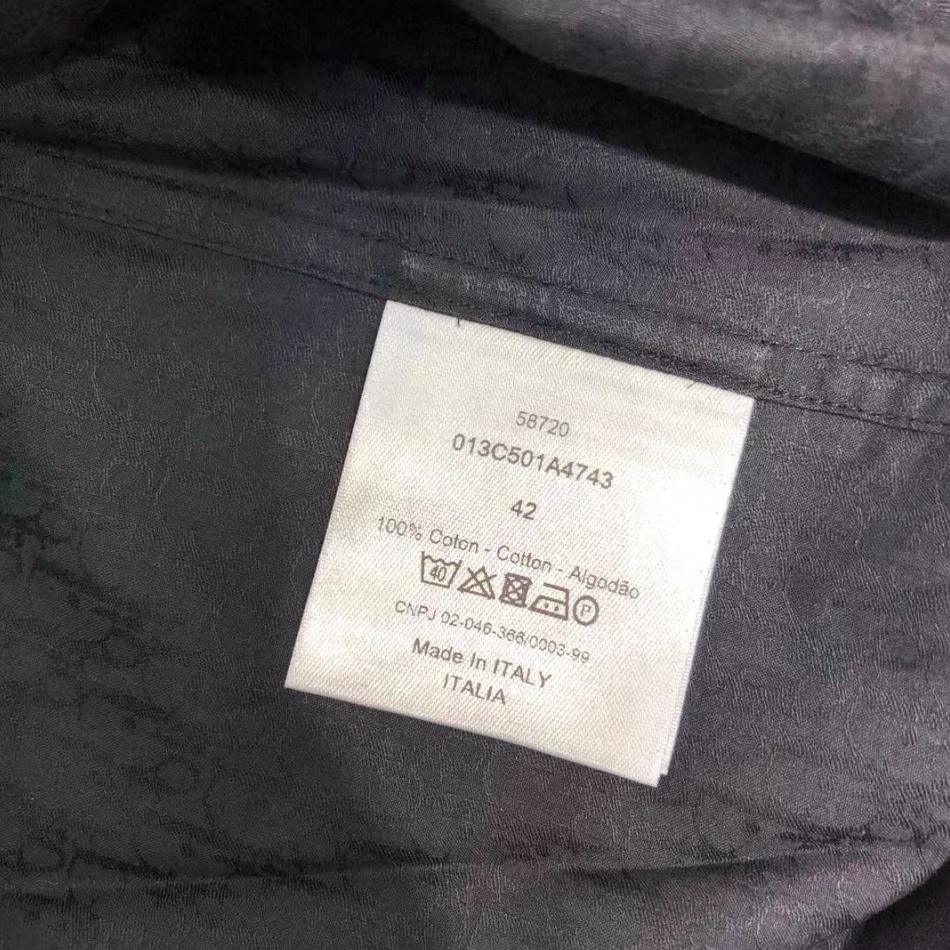 DIOR DIOR OBLIQUE SHIRT