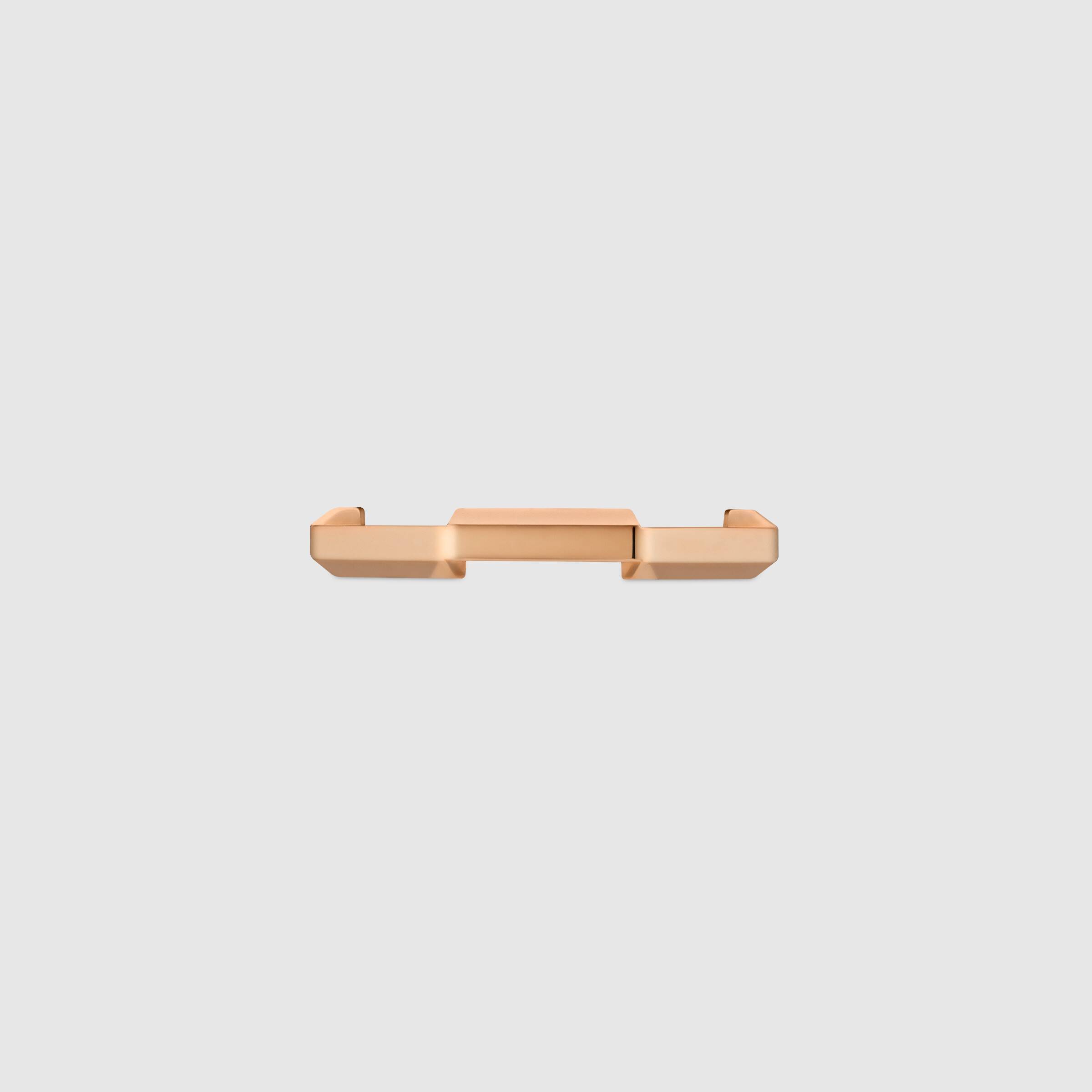 Gucci Link To Love 18k Mirrored Ring In Gold