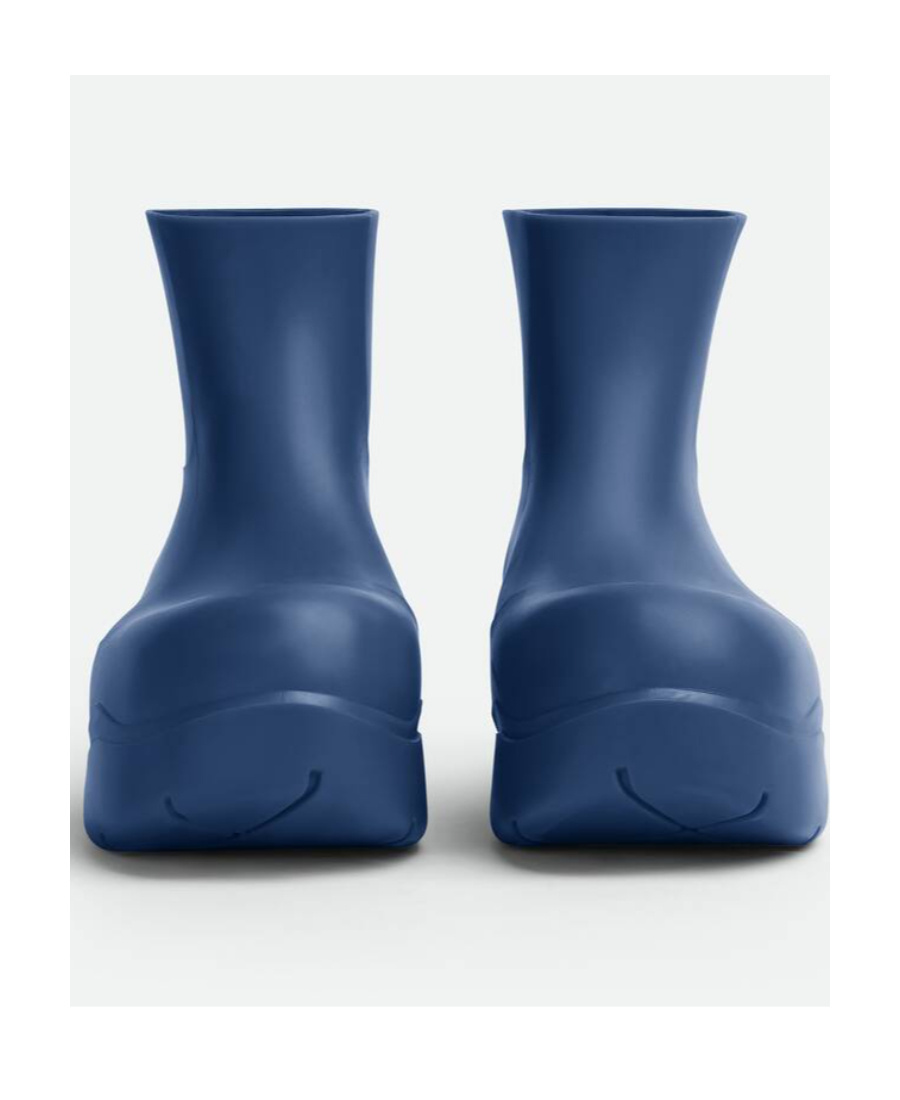 Bottega Veneta Puddle Ankle Boots In Blue
