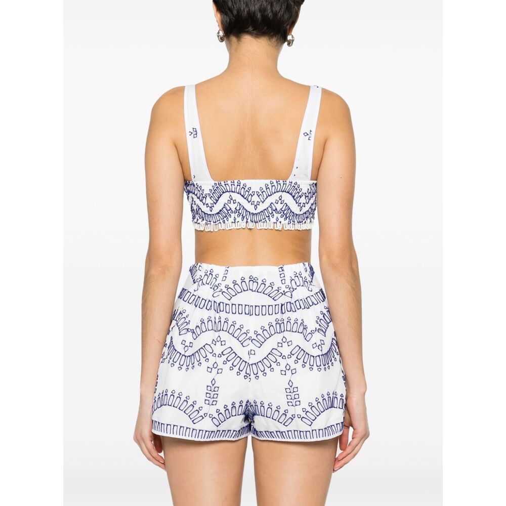Charo Ruiz Hollowed Out Sling In White