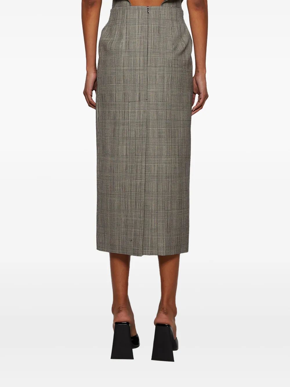 Wardrobe.nyc Contour Midi Skirt