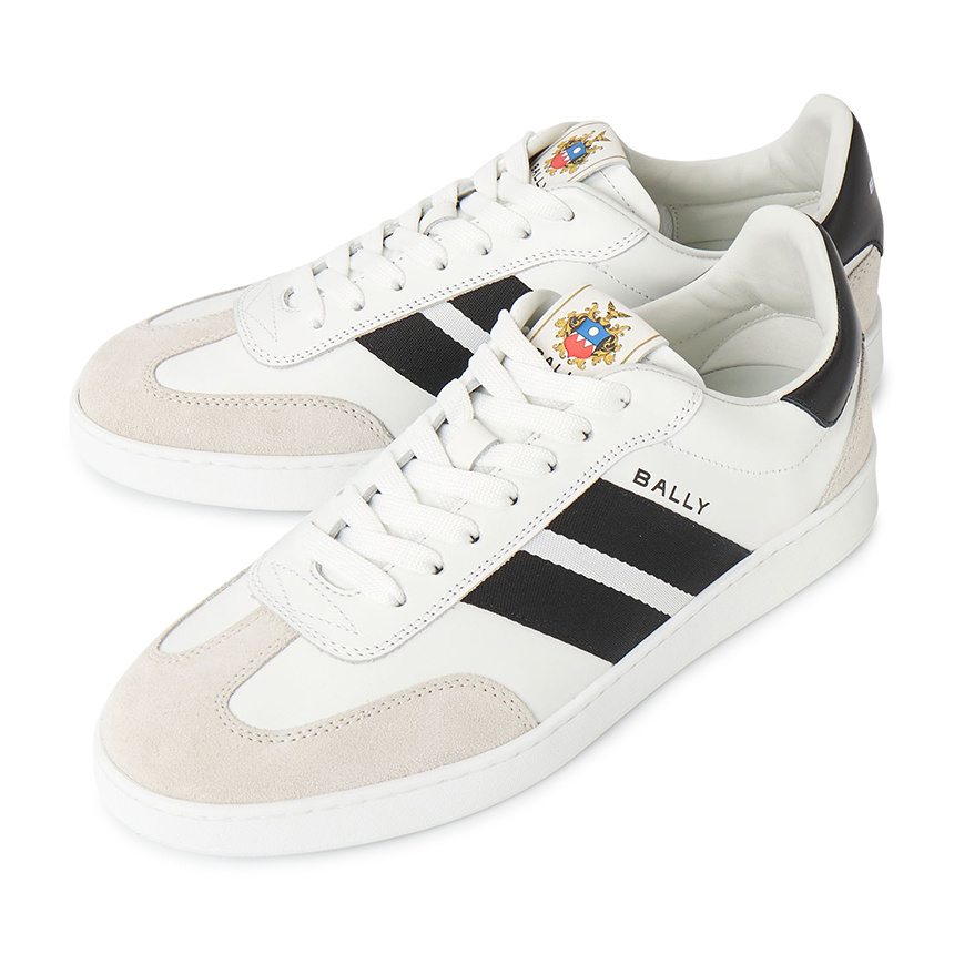 Bally Lace-up Sneakers In White