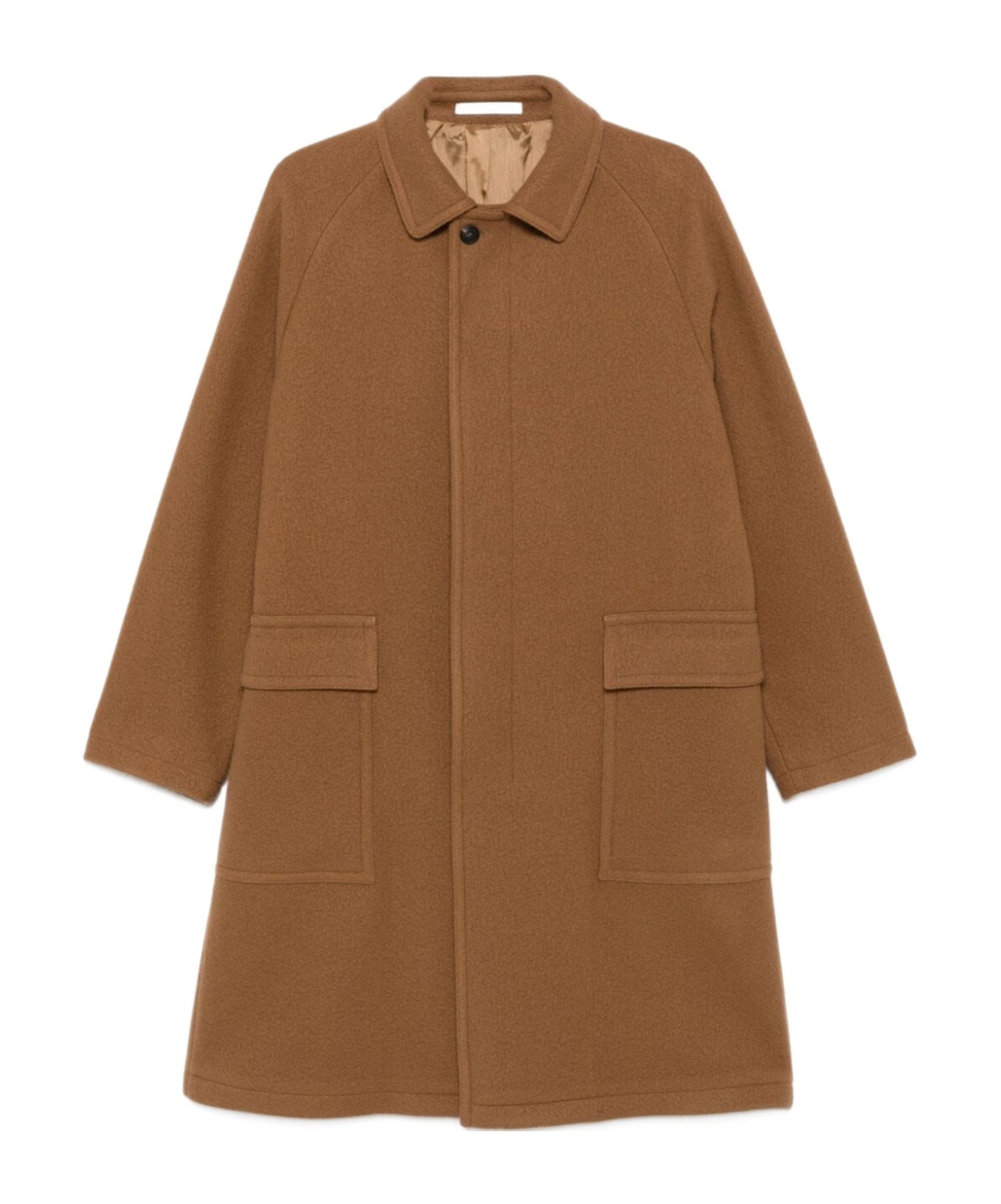 Tagliatore Single-breasted Coat In Brown
