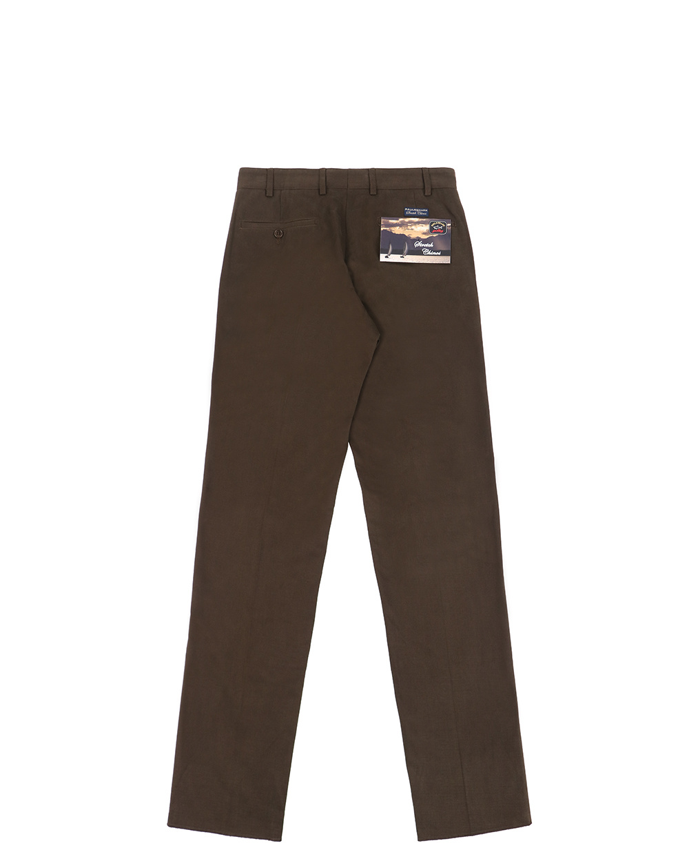 Paul & Shark Straight Casual Pants In Green