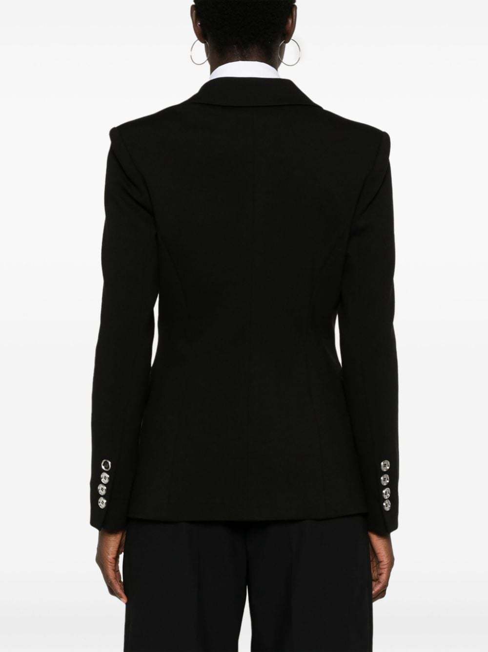 Shop Pinko Signum Blazer In Black