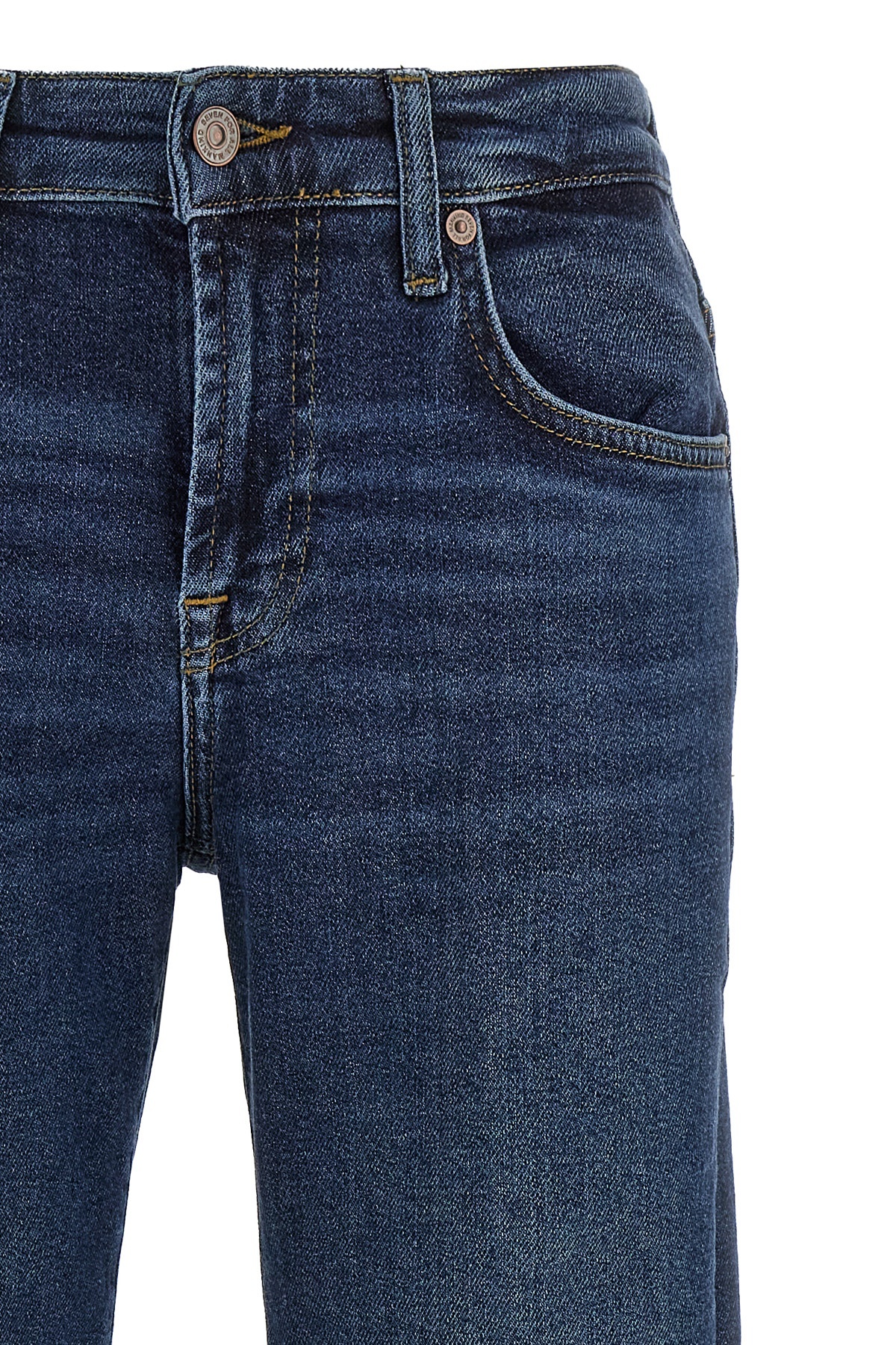 7 For All Mankind Faded Jeans Contrast Stitching