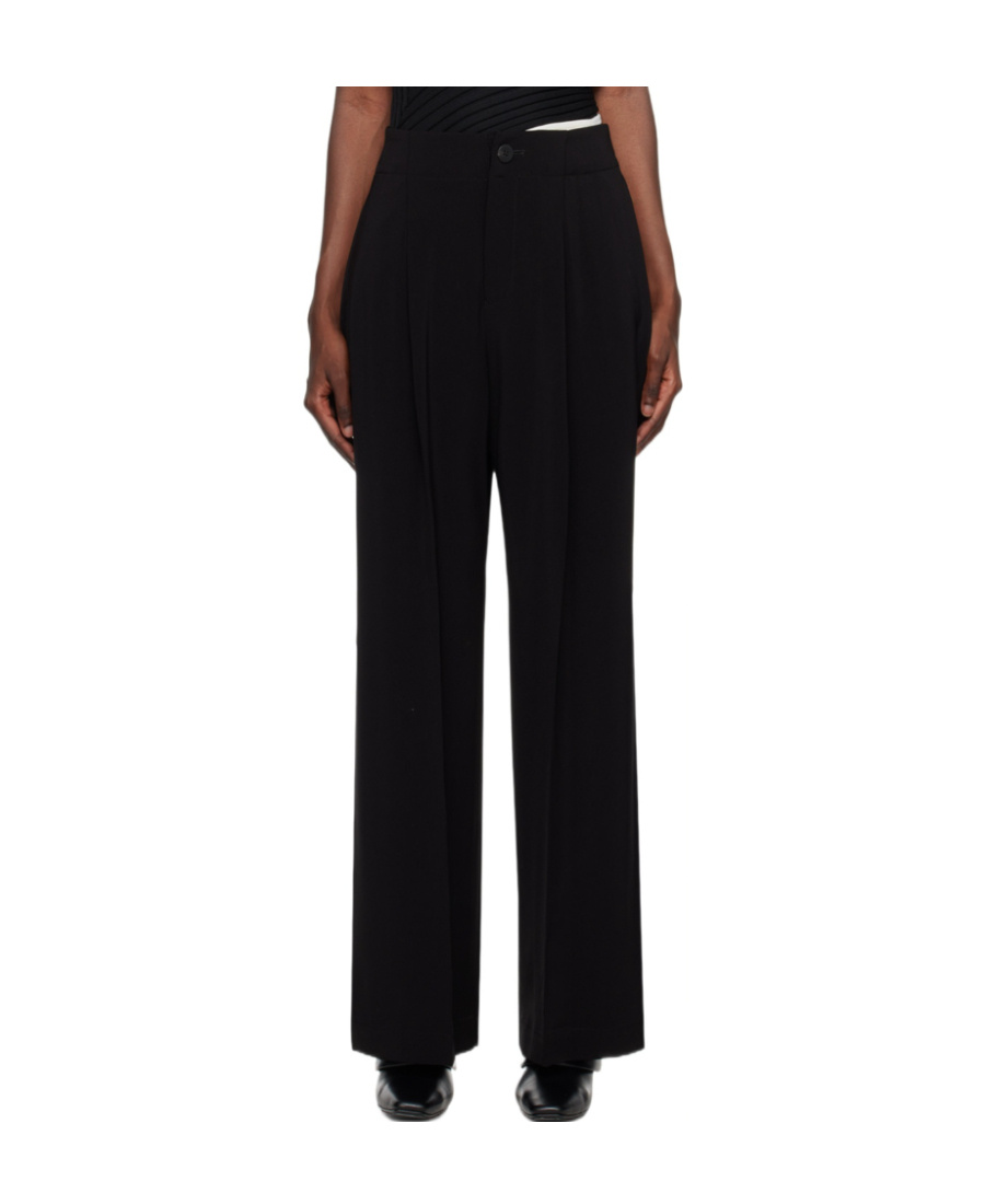 Issey Miyake Square One Casual Pants In Black