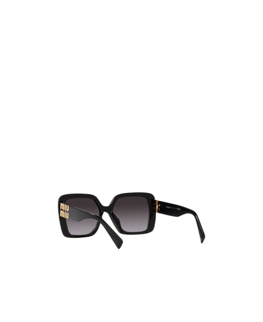 Miu Miu Grey Gradient Square Ladies Sunglasses Mu 10ys 1ab5d1 56 In Black