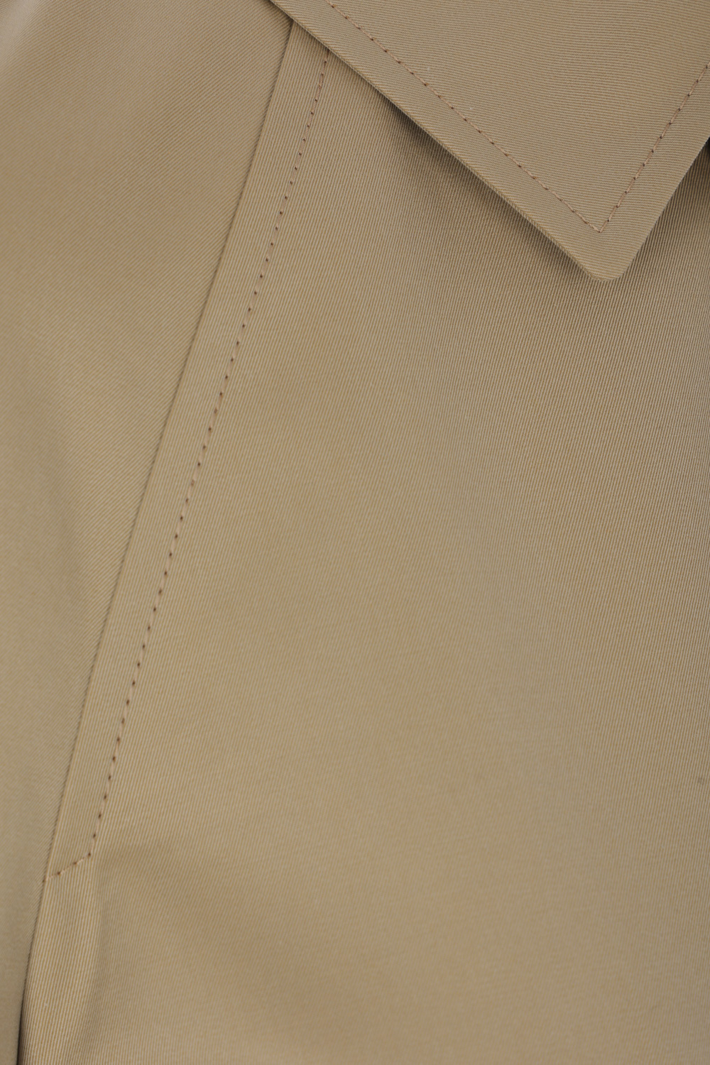 Undercover Pleated Trench Coat In Nude