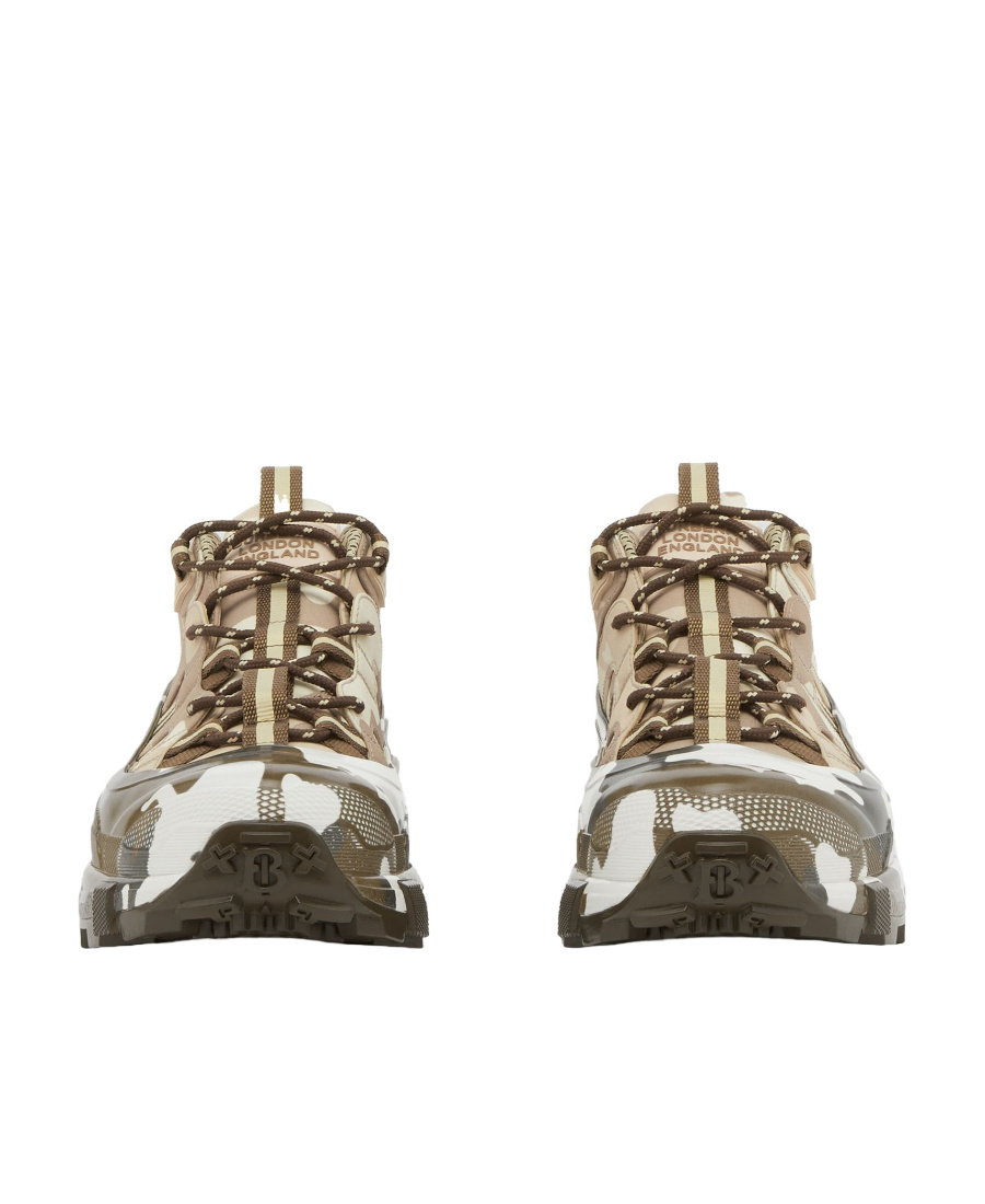 Burberry Arthur Low-top Sneakers In Multicolor