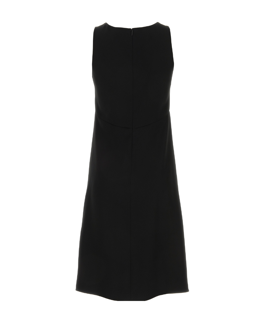 Givenchy Button-detail Sleeveless Dress In Black