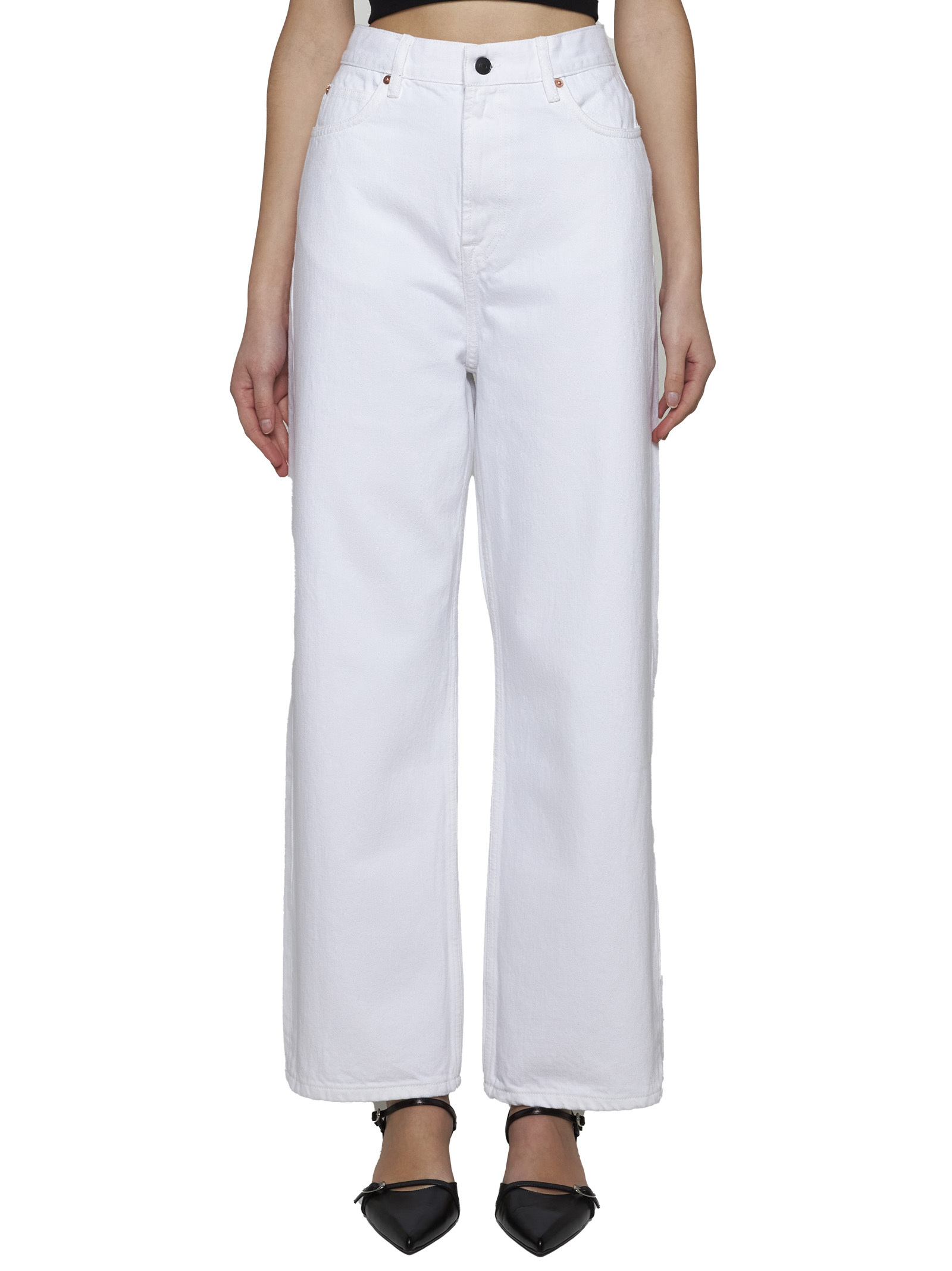 WARDROBE.NYC NON-ELASTIC LOOSE JEANS