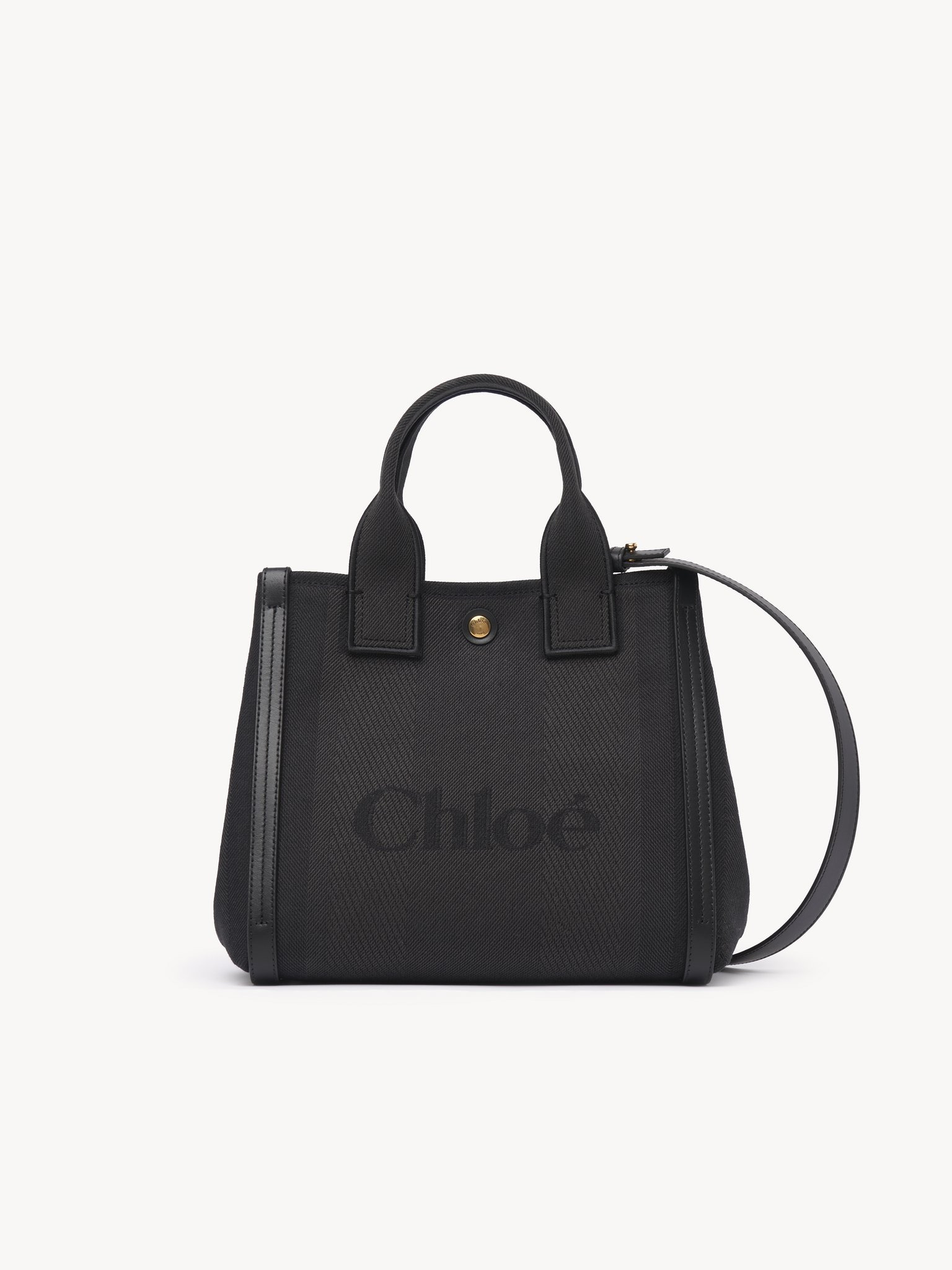Chloé Chloe Carry Small Tote In Black
