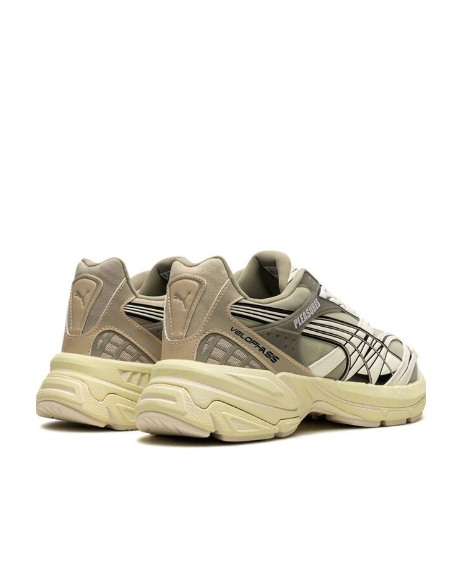 Puma Pleasures Velophasis Lace-up Sneakers In Nude