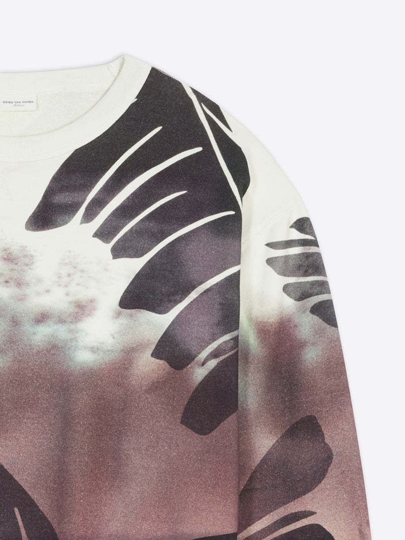 Dries Van Noten Round Neck Sweater In Black