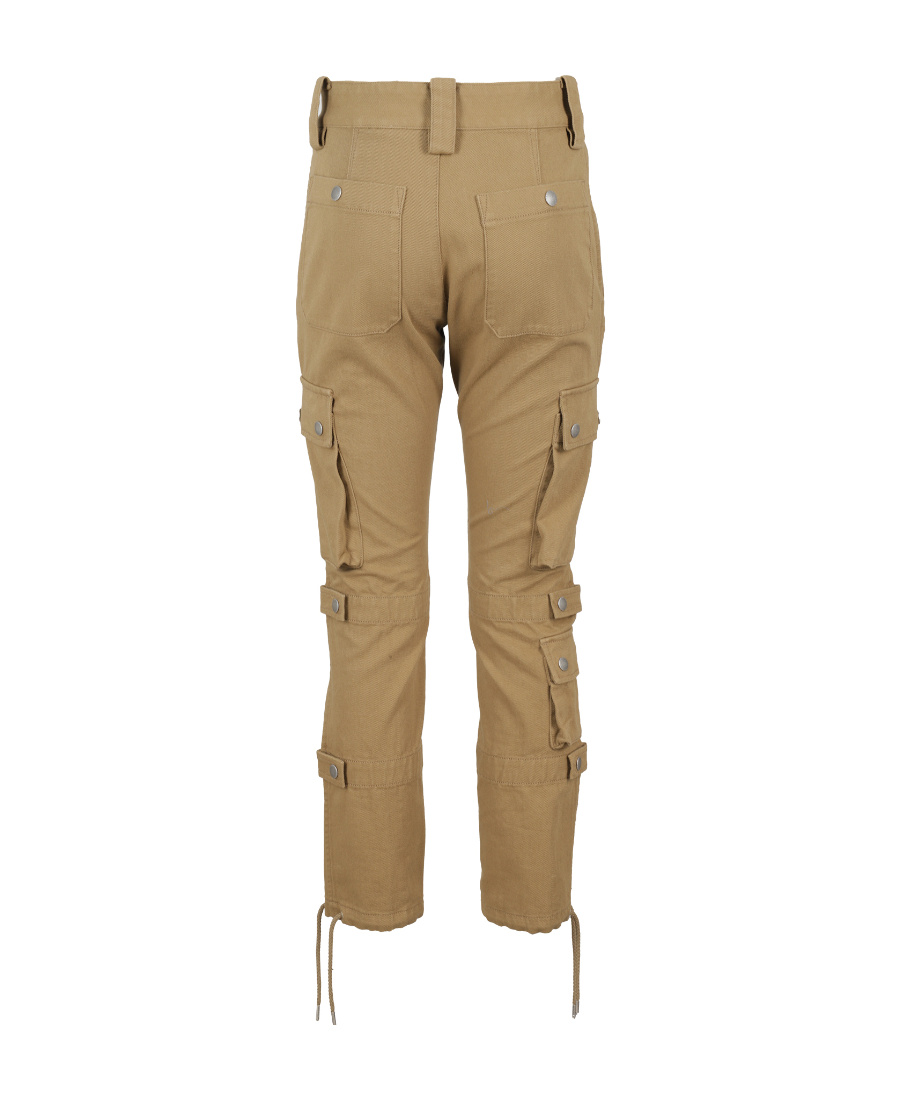 Isabel Marant Elodie Cargo Trousers In Brown
