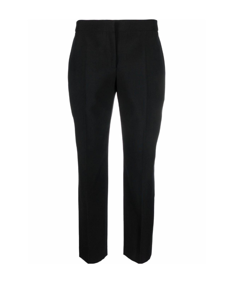 Alexander Mcqueen Alexander Mc Queen Cigarette Trousers In Black