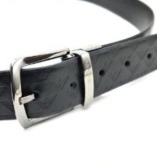 EMPORIO ARMANI LOGO DECORATED BELT
