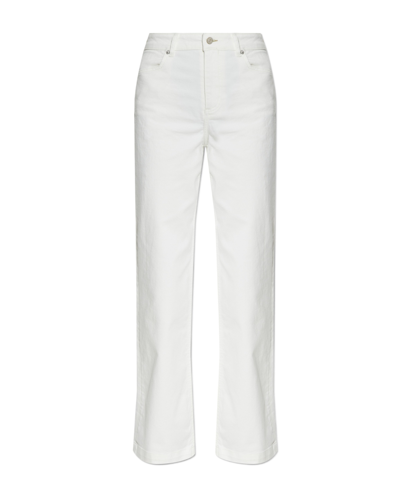 Ps By Paul Smith Ps Paul Smith Wide Leg Jeans In White