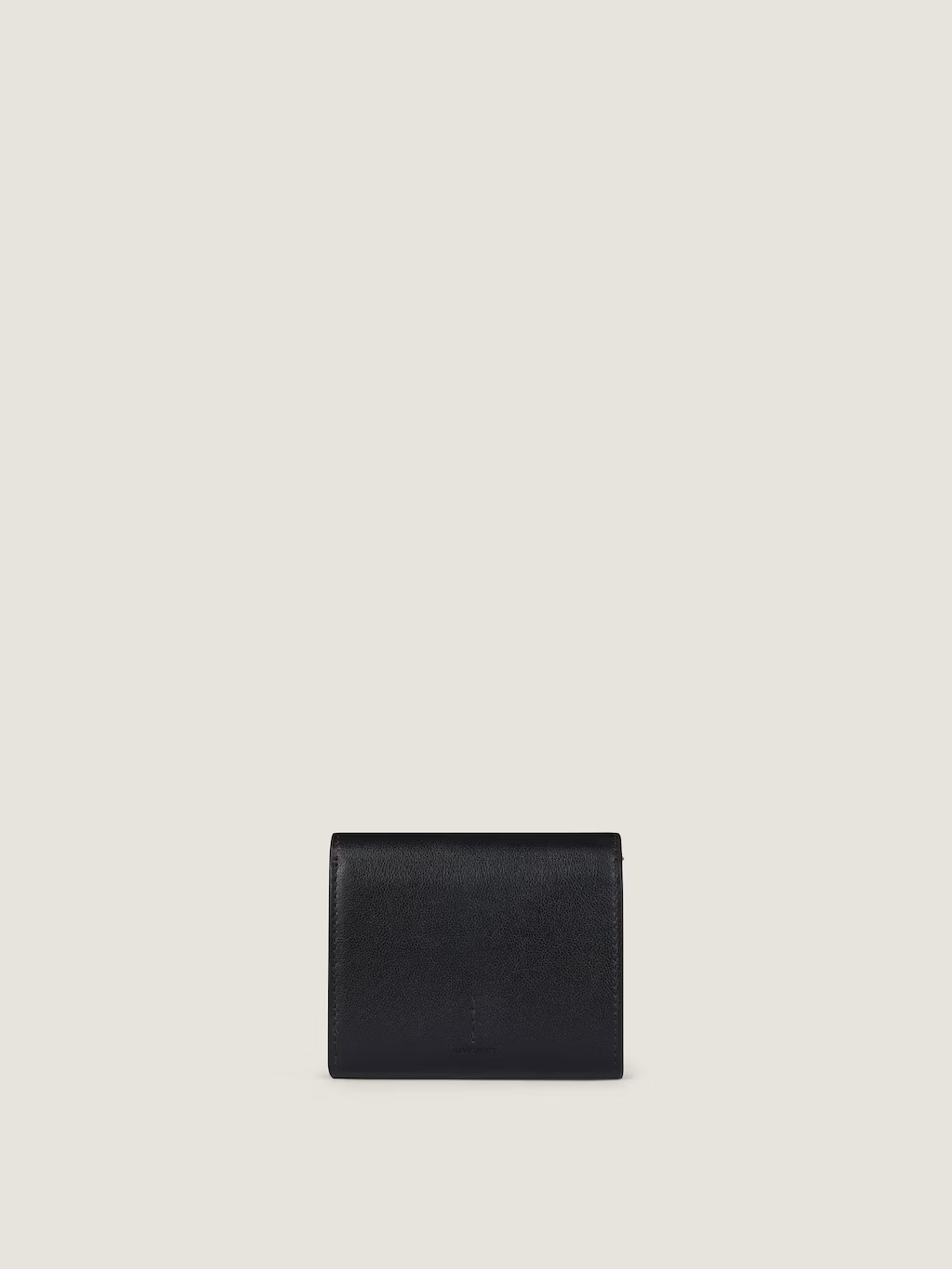 Givenchy Day Trifold Snap Wallet In Shiny Leather In Black