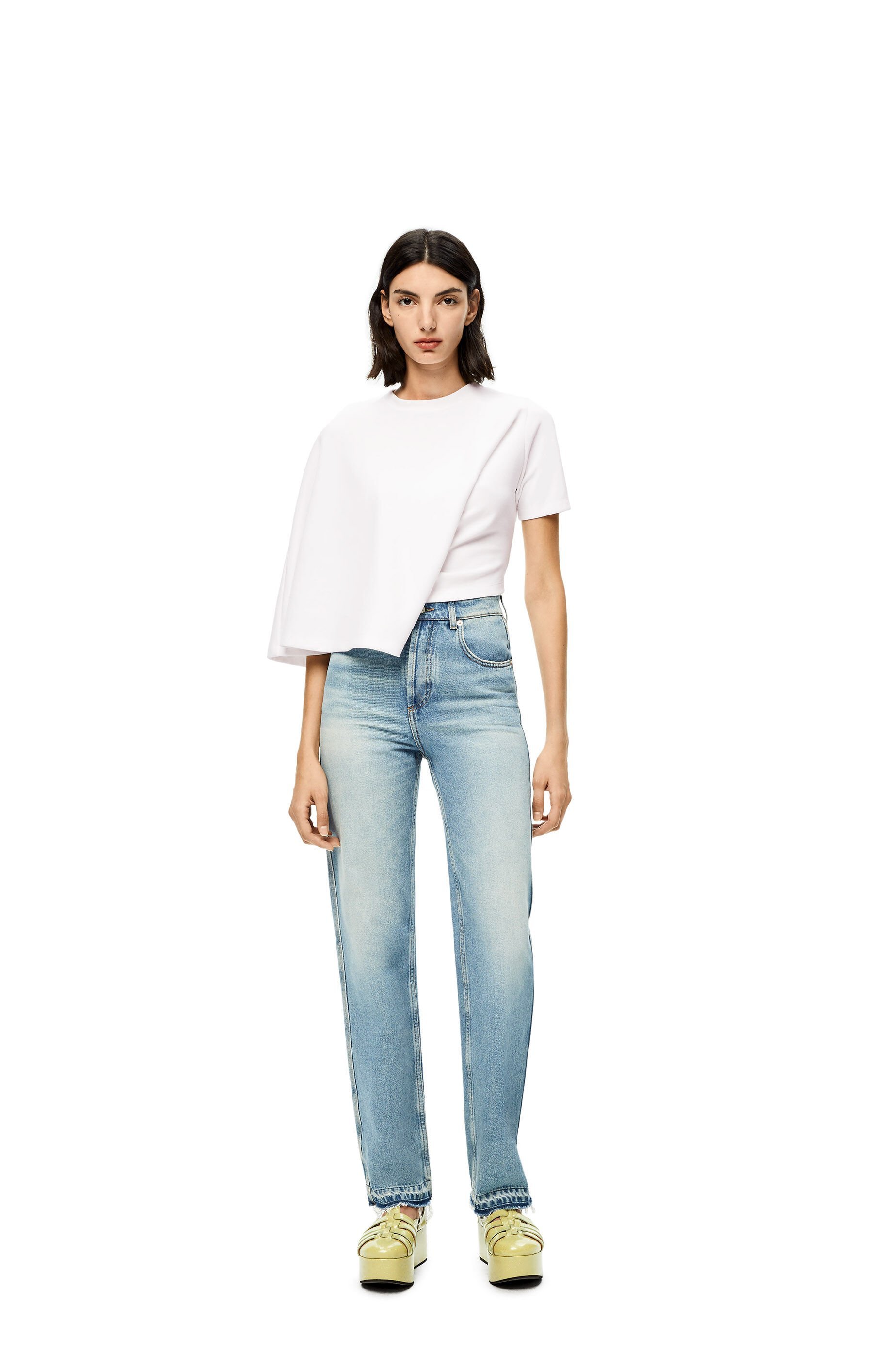 Loewe Logo T-shirt In White