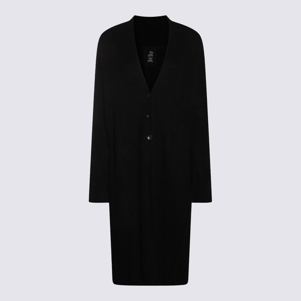 Thom Krom Sweaters Blacks And Greys In Black