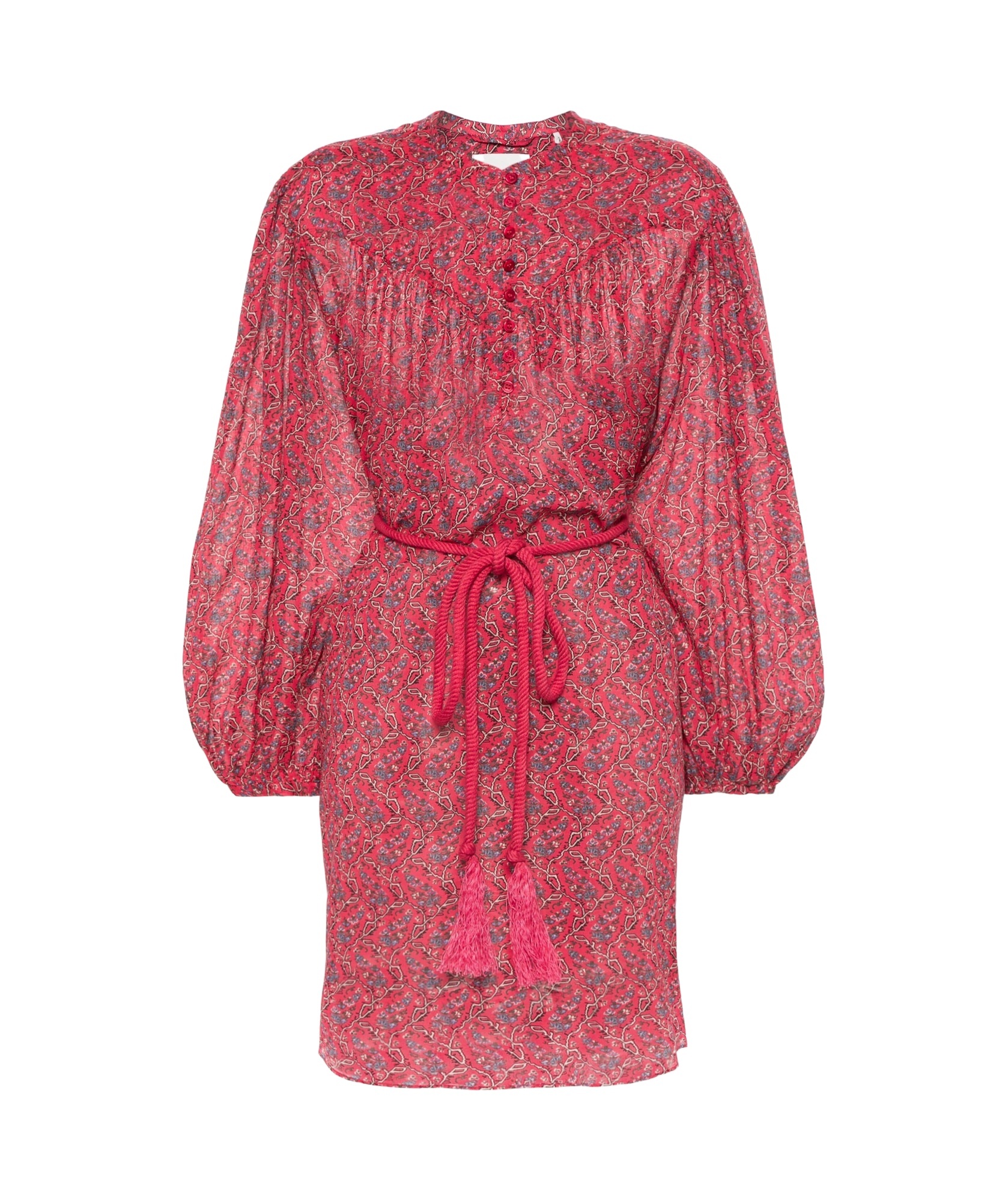 Isabel Marant Étoile Kildi Floral-print Dress In Red