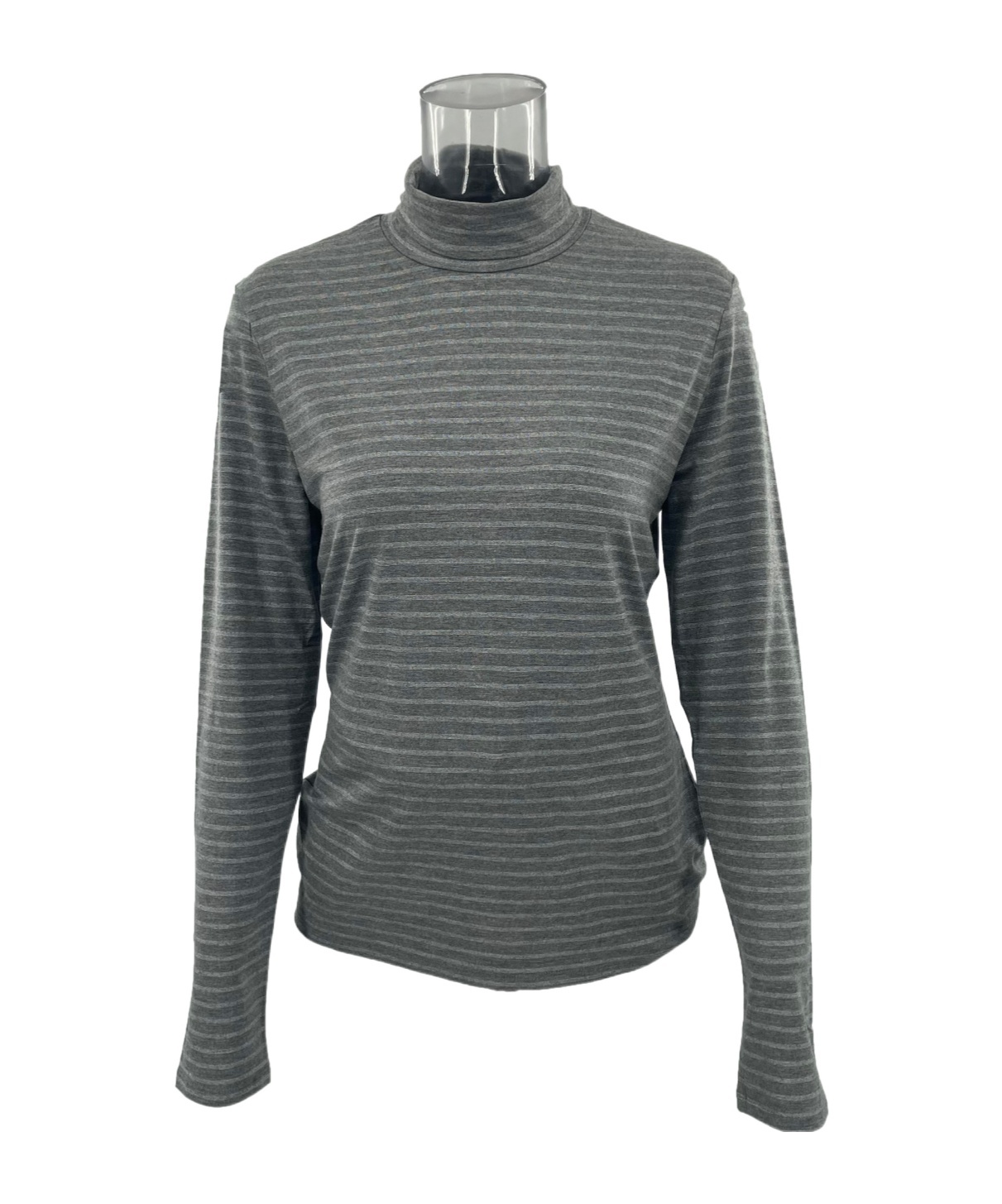 Max Mara Striped Top In Black