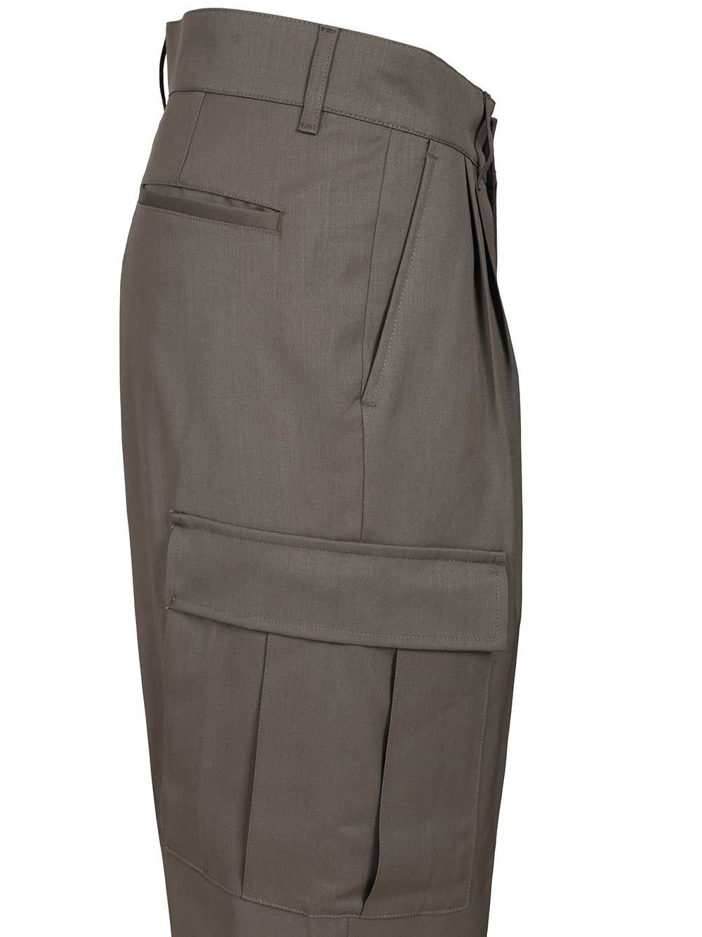 Barena Venezia Pantalone Rione Novento 99 Lana 1 Elastan Trousers Brown In Black