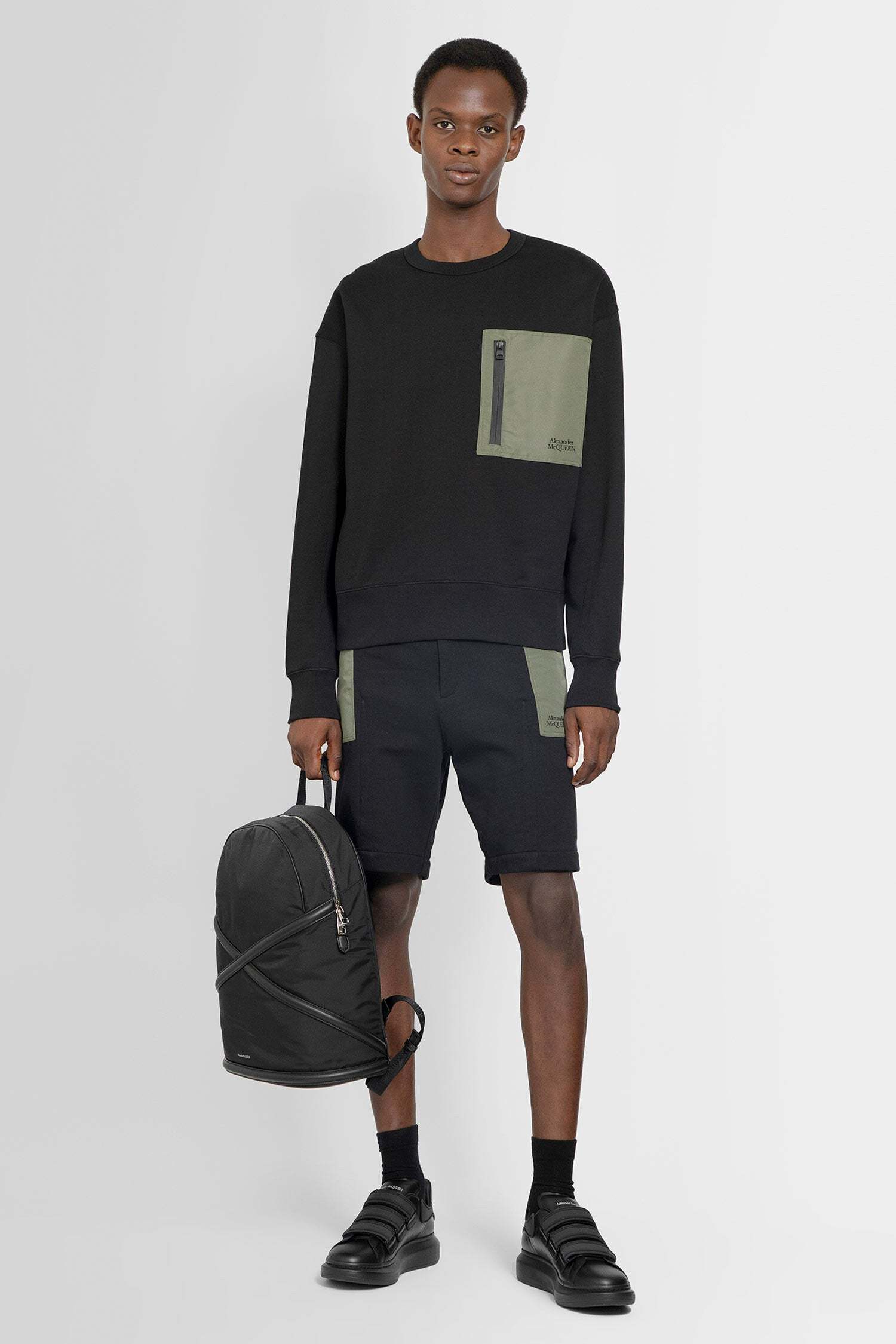 Alexander Mcqueen Alexander Mc Queen Organic Cotton Shorts In Multicolor