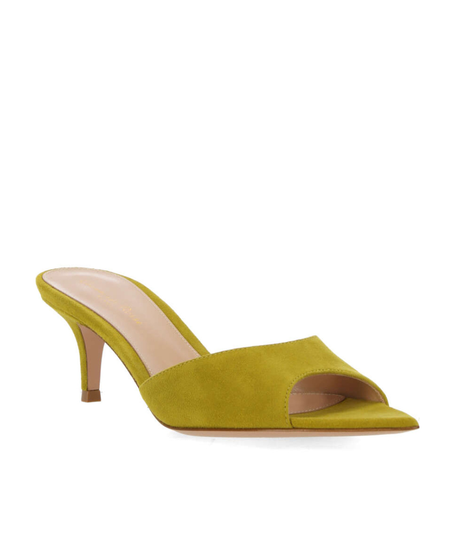 GIANVITO ROSSI POINTED HIGH-HEELED SANDALS
