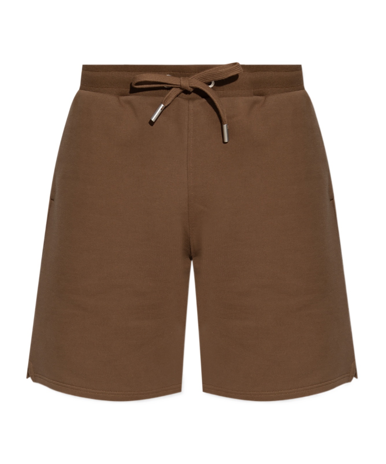 Ami Alexandre Mattiussi Cotton Jogging Shorts Drawstring Waist Pockets