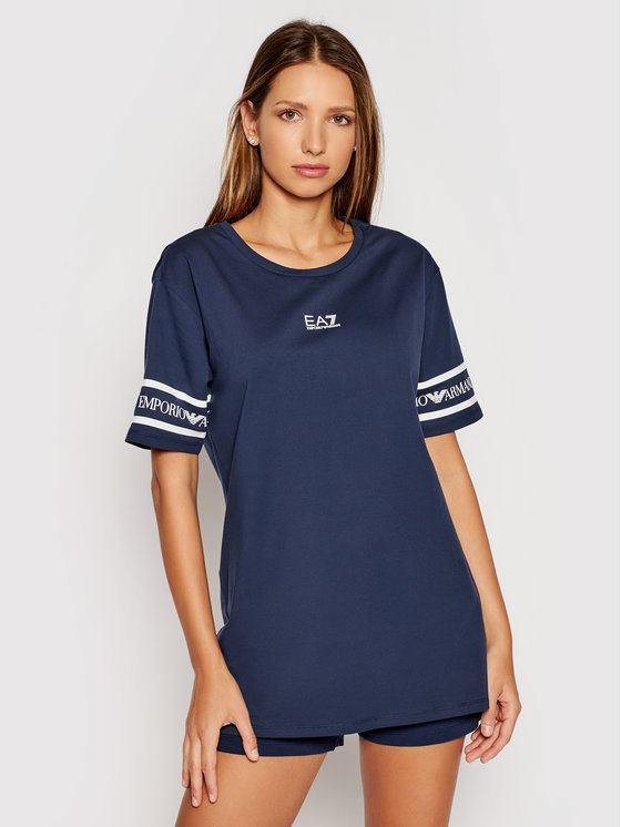 EA7 LOGO DETAILS T-SHIRT 