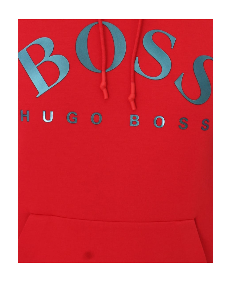 HUGO BOSS LOGO HOODED SWEATER