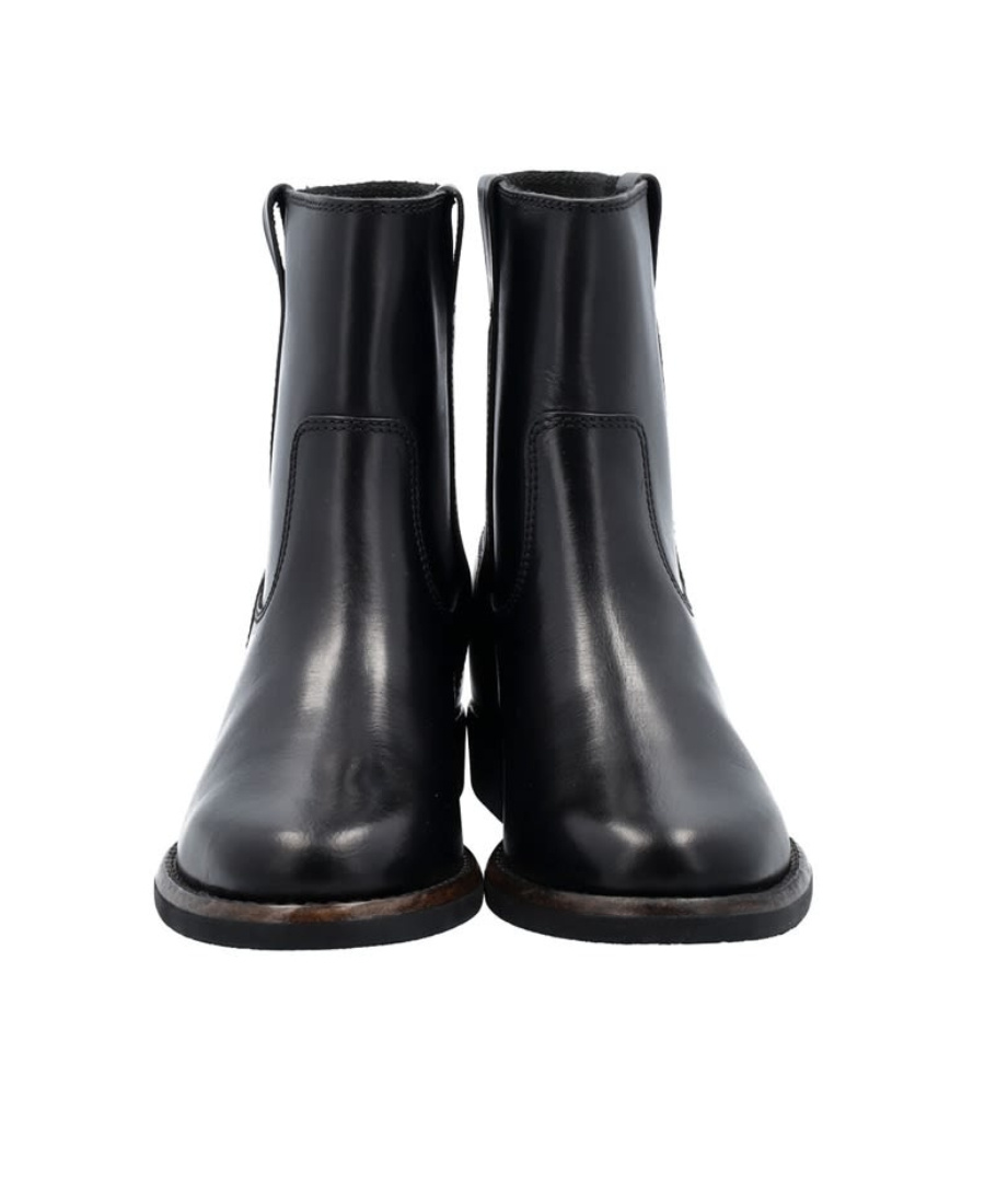 Isabel Marant Susee Leather Ankle Boots In Black