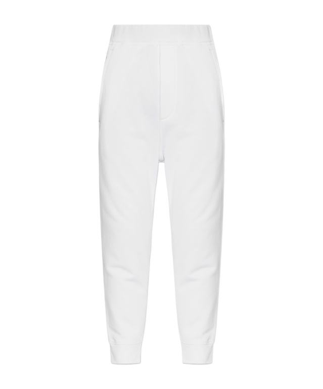 DSQUARED2 LOGO-EMBROIDERED TRACK PANTS