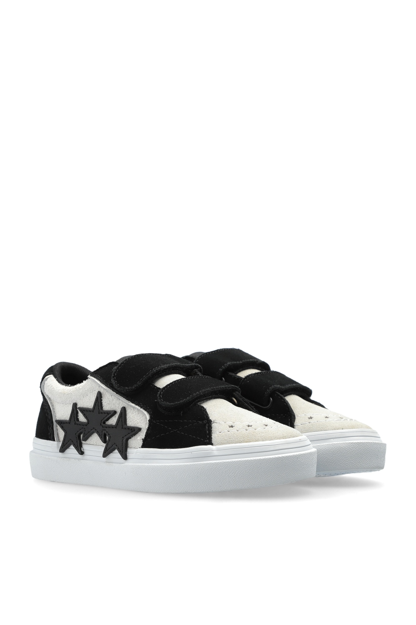 Shop Amiri Sunset Skate Low Trainers In White
