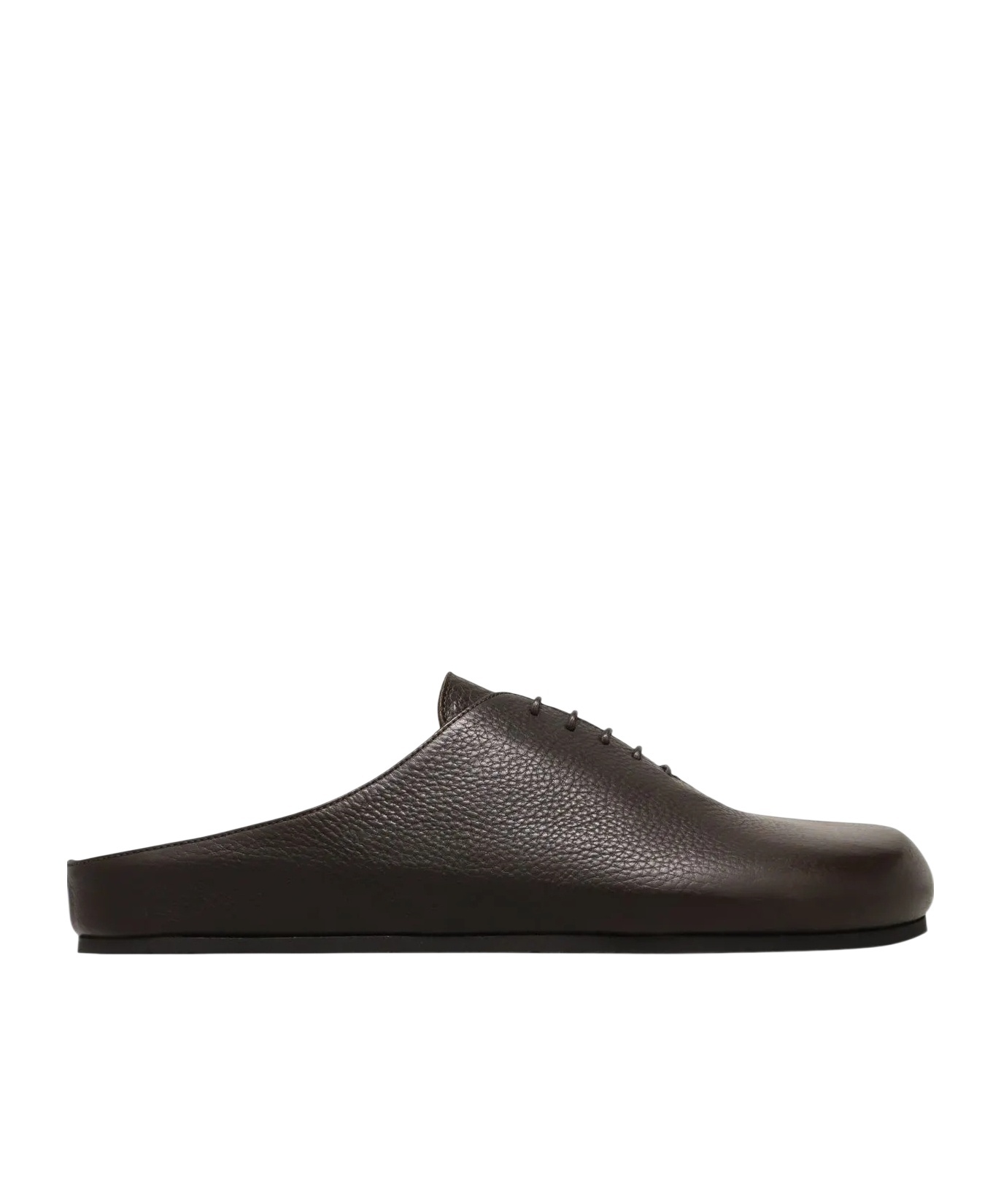 Jacquemus Round-toe Mules In Brown