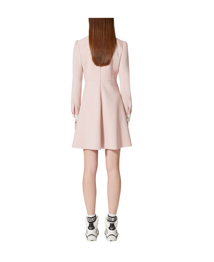 Red Valentino Cady Tech Dress In Pink