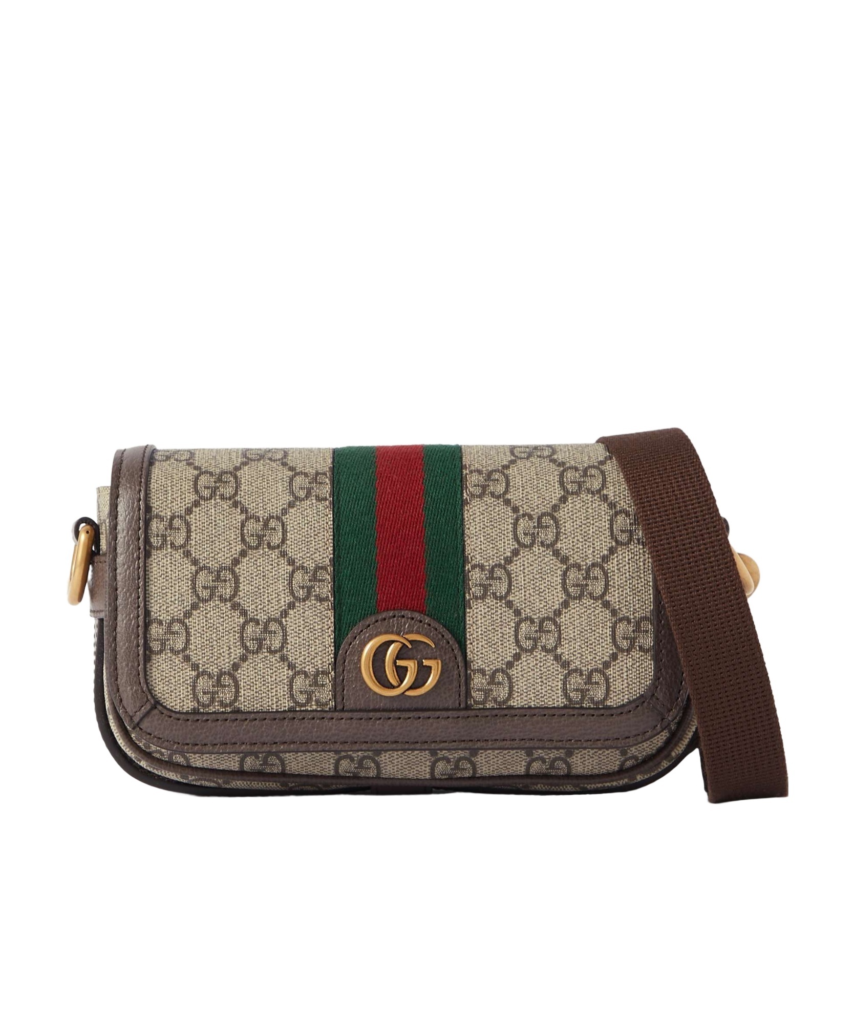 Gucci Ophidia Super Mini Gg Shoulder Bag In Multicolor