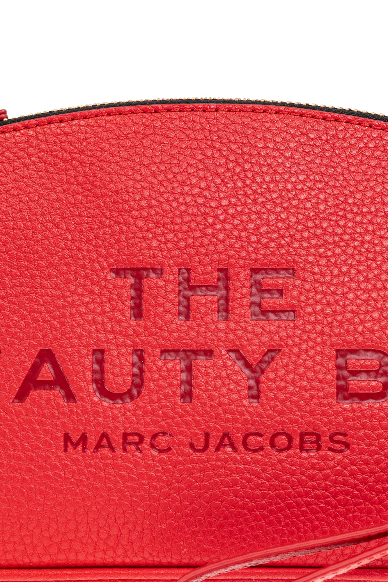 Marc Jacobs Zippered Cosmetic Bag In Red