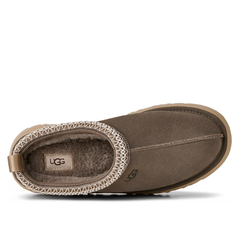 Ugg Patterned Platform Slippers In Multi