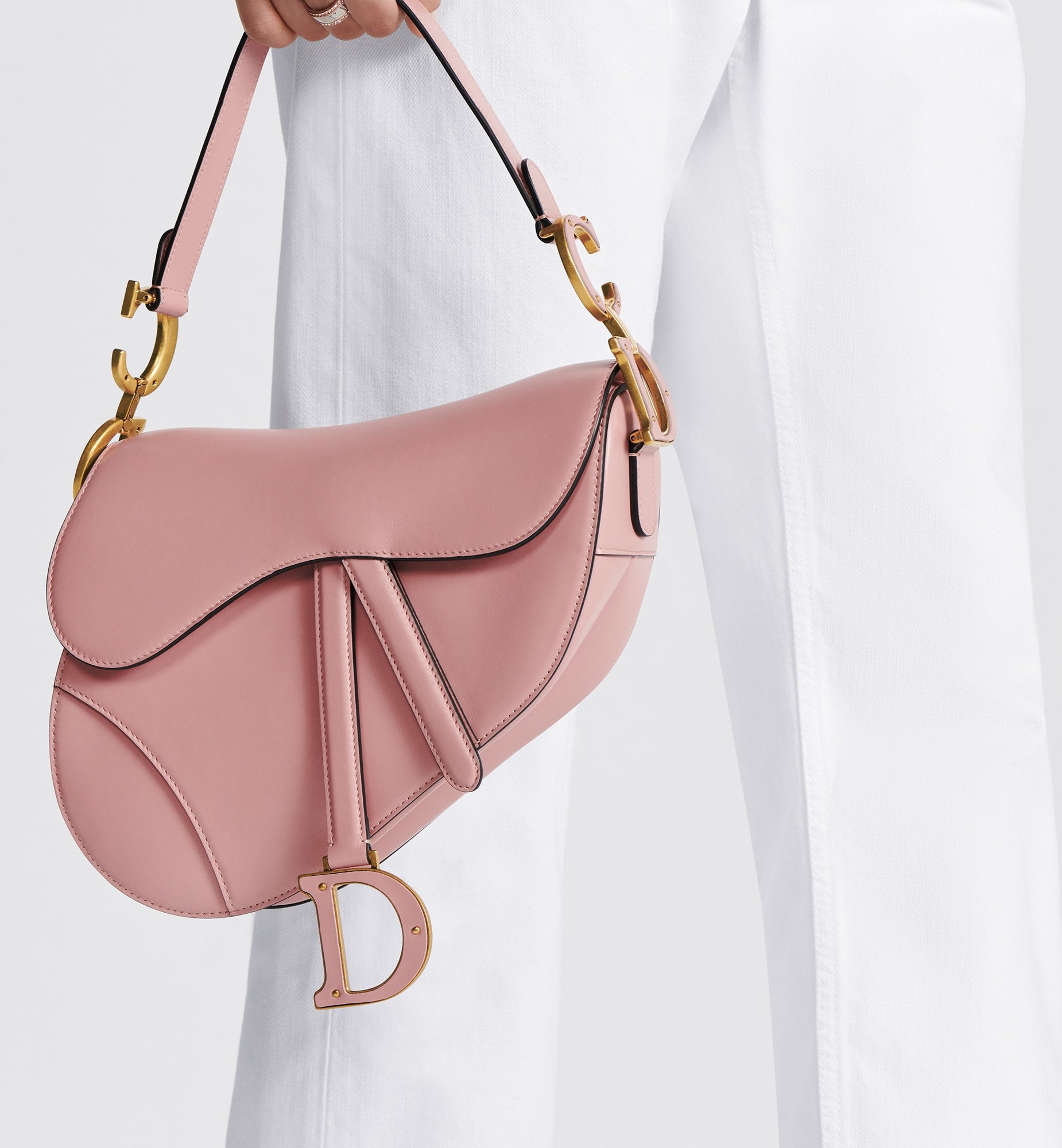 Dior Flip Shoulder Bag In Pink