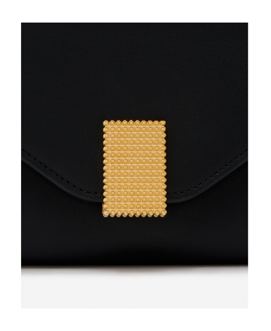 Shop Lanvin Polished-finish Tote Bag In Nude