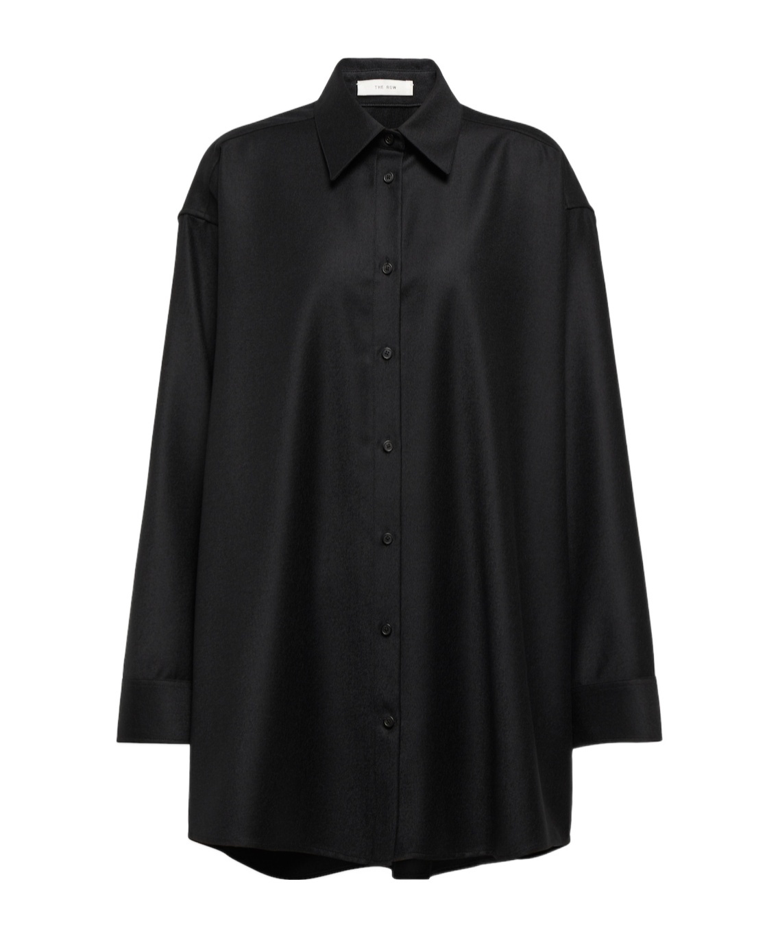 The Row Long Sleeve Shirt In Black
