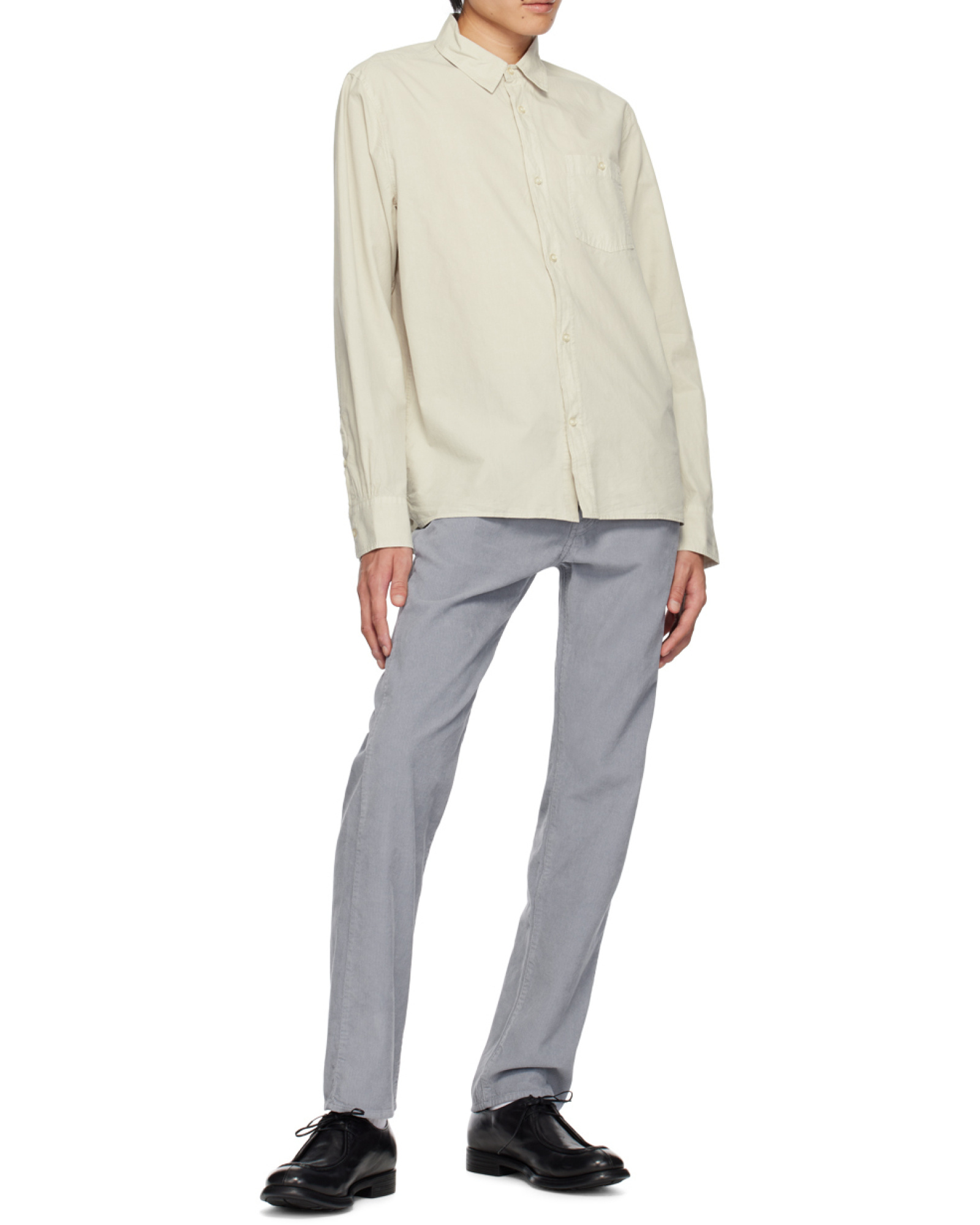 OFFICINE GENERALE ALEX CRINKLED-EFFECT SHIRT